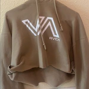 RVCA cropped hoodie💞